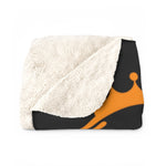 Queen Nefertiti Sherpa Blanket