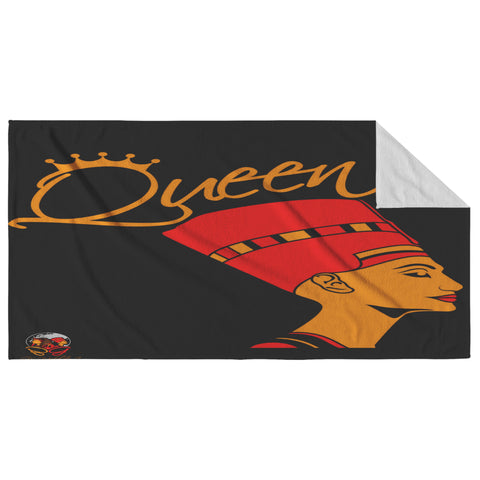 Queen Nefertiti Beach Towel