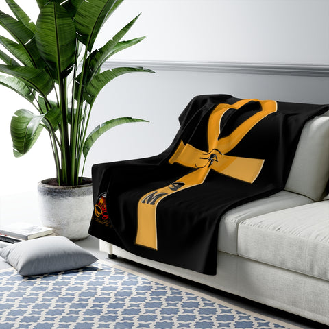 Ankh Sherpa Blanket