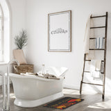 King & Queen Bath Mat